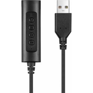 Sandberg SNB-134-17 : : USB аудио контролер към 3.5мм 4-pole, 1.5 м