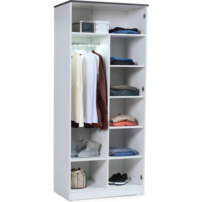 Двукрилен гардероб Infinity с избор на врати