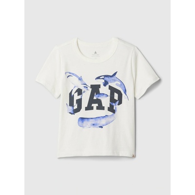 GAP Baby tričko Mix & Match s logem Bílá – Zboží Dáma