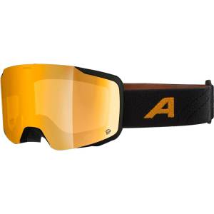 Alpina Ски маска Alpina Taos Q S2 Ski goggles - Black / Gold Matt / Quattroflex Gold - размер One Size (417-3410-0111)