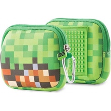 Pixie Crew pouzdro Minecraft ZELENO-HNĚDÉ