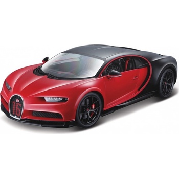 Bburago Plus Bugatti Chiron Sport PLUS černá 1:18