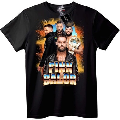 NOONEBRAND Тениска Finn Balor Кечборец - 6XL, White