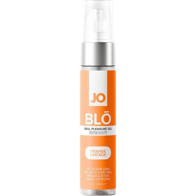 JO Система JO BLO - овкусен орален гел, портокал-лайм (30 ml)