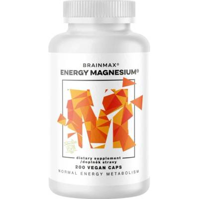BrainMax Energy Magnesium®, Магнезиев малат 1000 mg, 200 растителни капсули