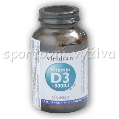 Viridian Vitamin D3 1000 IU 90 kapsúl