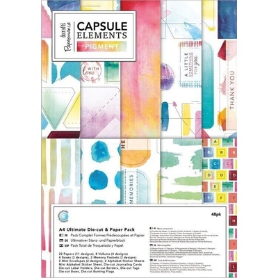 Docrafts Специална хартия 48 Elements Pigment (PMA 160260)