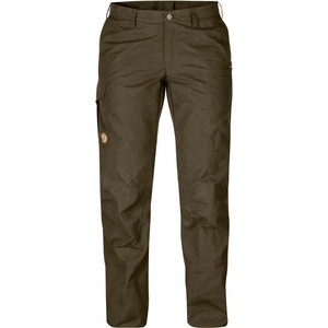 Fjällräven Дамски туристически панталон Fjällräven Women's Karla Pro Trousers Walking trousers - Dark Olive - размер 36 (110-0182-0512)