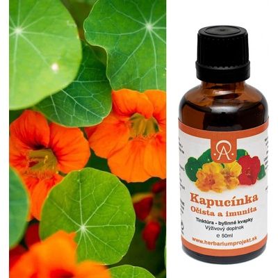 Herbarium Projekt Kapucínka očista a imunita 50 ml