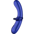 Satisfyer Double Crystal Light Blue
