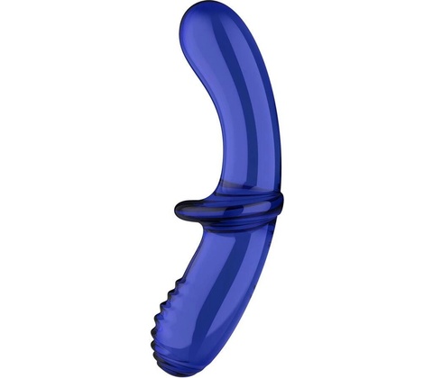 Satisfyer Double Crystal Light Blue