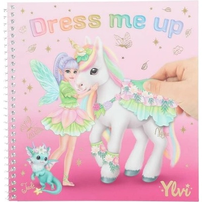 Zestaw Dress Me Up jednorożec ylvi z naklejkami 13749A