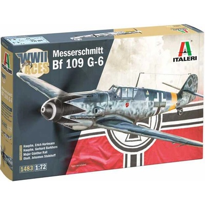 Italeri Bf 109 G 2/G 6 Aces 1:72 1483
