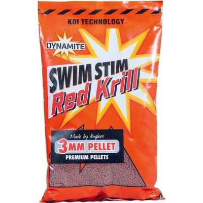 Dynamite Baits pelety Swimstim Red Krill 900 g 3 mm