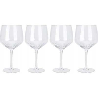 EH Excellent Houseware Sklenice na gin 4 x 610 ml
