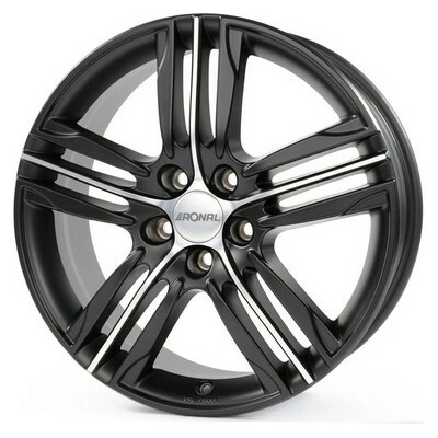 Ronal R57 7,5x17 5x114,3 ET40 black polished