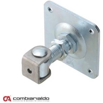 Záves M16 s platňou 80 x 80 mm, 90°, nastaviteľný 1D