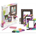 Crayola Creations: Комплект креативни рамки за снимки с кристален дизайн (04-2916)