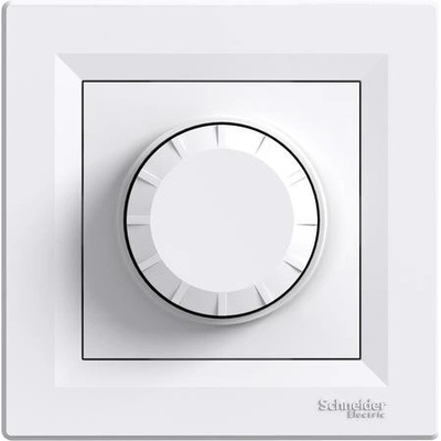 Schneider Electric EPH6500121 Asfora - Otočný stmívač RL s orient. kontr., bílá