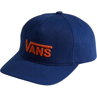 Vans DROP V LOGO SNAPBACK DRIED KELP Modrá Oranžová