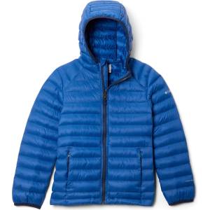 Columbia Детско синтетично яке Columbia Kid's Powder Pass Hooded Jacket Synthetic jacket - Mountain Blue (703-6870-0314)