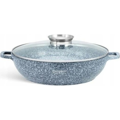 EDENBERG Žulový HRNEC 2,5 l s poklicí, indukční PEKÁČ 24 cm 8047