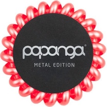 Papanga Metal Edition Big Hairband 1 ks, metalická koralová