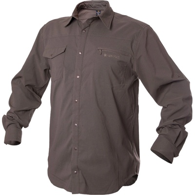 Warmpeace Thunder pánská outdoorová košile Major brown