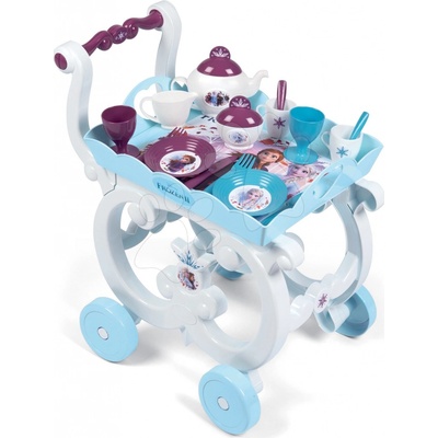 Smoby Frozen 2 Disney servírovací vozík XL Tea Trolley so 17 doplnkami