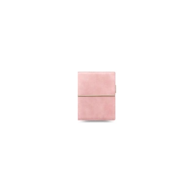 Filofax Domino Soft A7 týždenný 2024 pastelový ružový