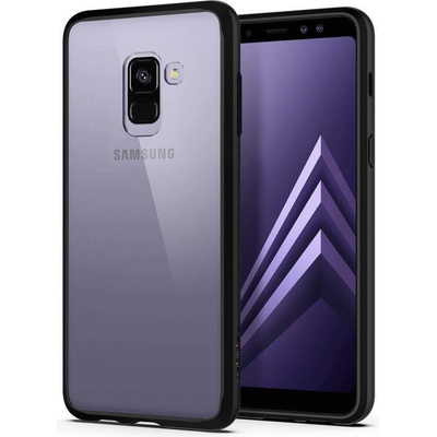 Spigen Ultra Hybrid Case - хибриден кейс с висока степен на защита за Samsung Galaxy A8 (2018) (черен)
