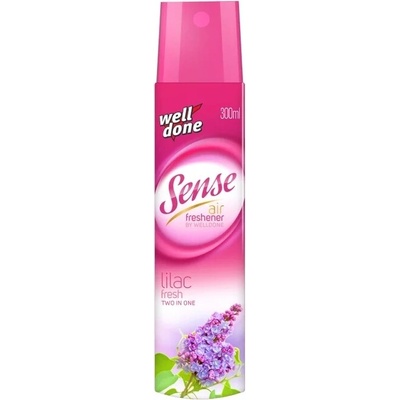 Well done Sense Osvěžovač ve spreji Lilac 300 ml (šeřík)