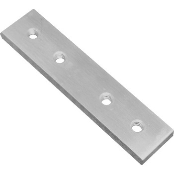 Hliníková spojka, priama, povrch brúsený