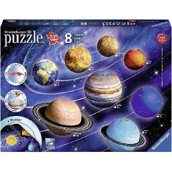 Ravensburger 3D puzzle Planetárna sústava 522 ks