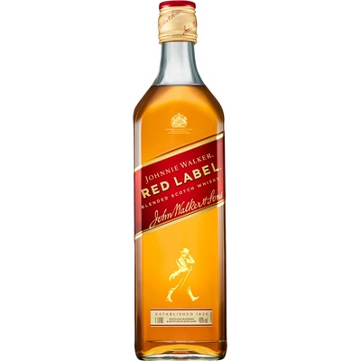 Johnnie Walker Red Label 40% 1 l (čistá fľaša)