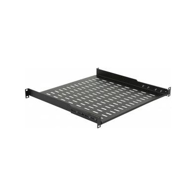 Lanview 1U 19 FRONT, 1U 19 REAR CONNECTED D=450mm SHELF