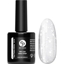 BIO nails BB lak TOP FLAKES WHITE 7,5 ml