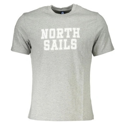 North Sails Stylové pánské tričko s krátkým rukávem Grey