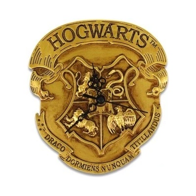 Harry Potter: Classic Crest Hogwarts – nástenné hodiny