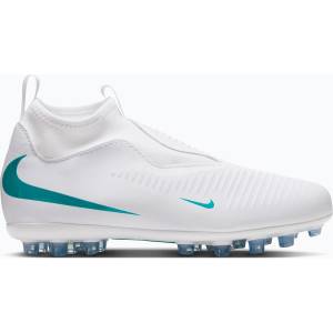 Nike Детски футболни обувки Nike Phantom 6 High Academy AG white/white/dusty cactus