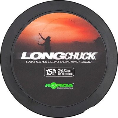 Korda LongChuck Clear 1000 m 0,33 mm 15 lb