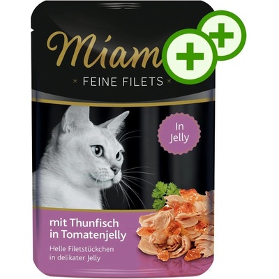 Miamor Feine Filets jelly tuňák & kalamáry 6 x 100 g