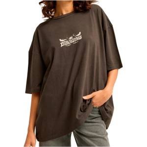 Billabong Дамска тениска Billabong Women's Tropical Filmore T-shirt - Off Black (916-7265-0114)