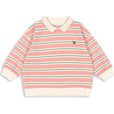 Konges Slojd triko s dlouhým rukávem Spotty Blush Bound Stripe