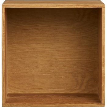 House Nordic На няколко нива стенен рафт от масивен дъб в естествен цвят 18 cm Townsville - House Nordic (4291143)