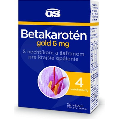GS Betakaroten gold 6mg 30 kapsúl
