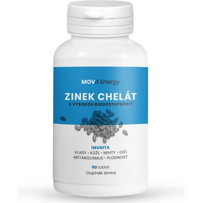 Zinok Chelát 15 mg 90 tabliet