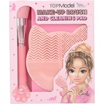 TOPModel Четка за грим и почистваща подложка Top Model, 1x четка, 1x почистваща подложка (3503677)