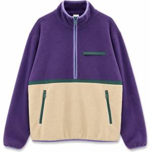 Mazine Мъжки поларен пуловер Mazine Color Block Fleece Half-Zip Fleece jumper - Purple Indigo / Light Taupe - размер XXL (005-7642-0215)