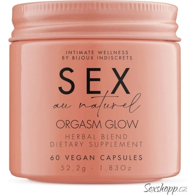 Bijoux Indiscrets Sex Au Naturel Orgasm Glow 60 caps